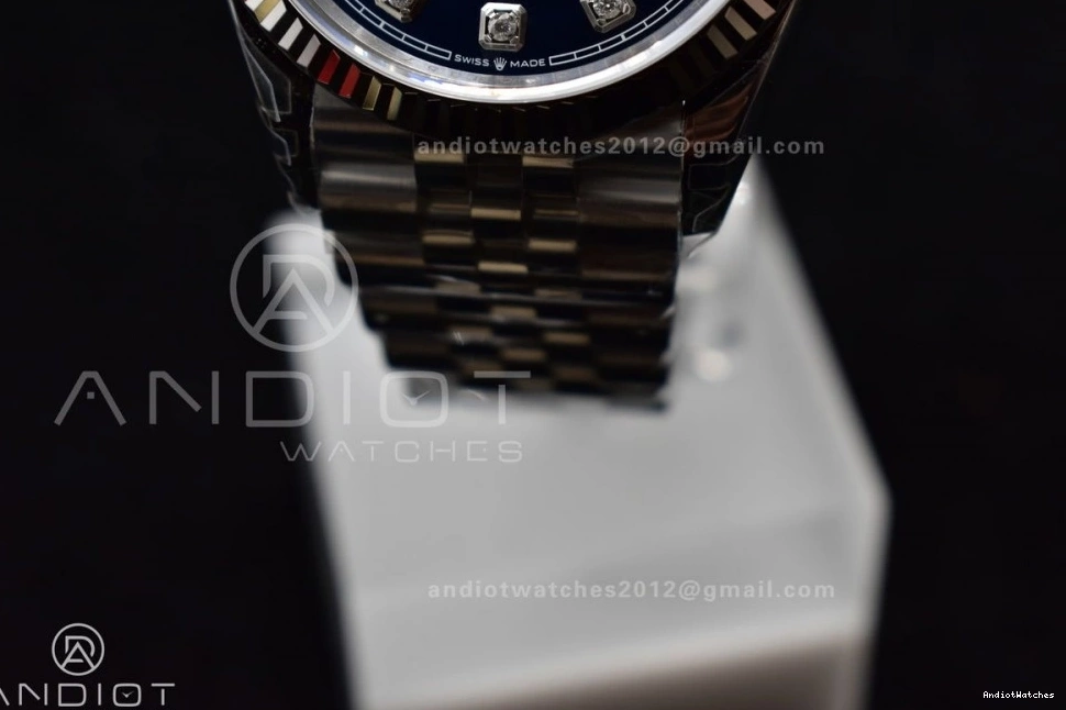 Steel VSF DateJust SS Dial On Blue Best 400 1:1 36 Bracelet SmartChoice Edition Jubilee Diamond 904L VS 126234 0509